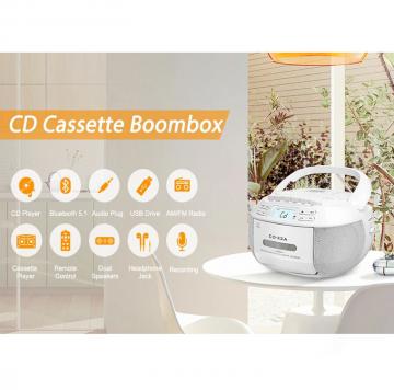 Đầu CD Boombox kiêm Cassette CD-X2A