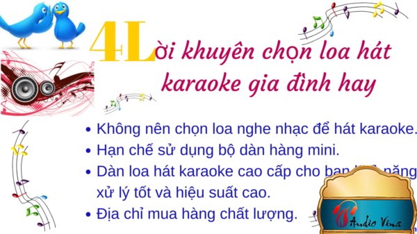 Bỏ Túi Bí Quyết Để Có Loa Hát Karaoke Gia Đình Hay?