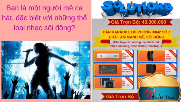 Dàn âm thanh karaoke hay nhất cho phòng 30m2, xem ngay!