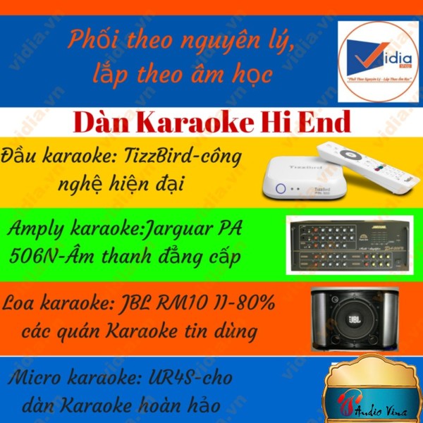 Dàn hi end tại Âm Thanh Việt Nam được phối ghép từ những thiết bị nào?