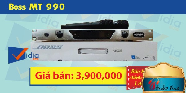 Đánh giá Micro Không Dây Chính Hãng BOSS MT-990 Thương Hiệu Cho Bạn