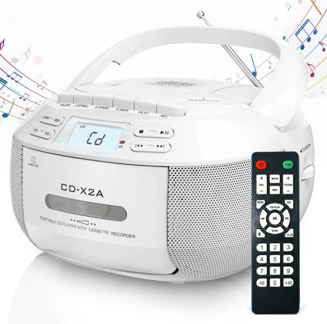 Đầu CD Boombox kiêm Cassette CD-X2A --