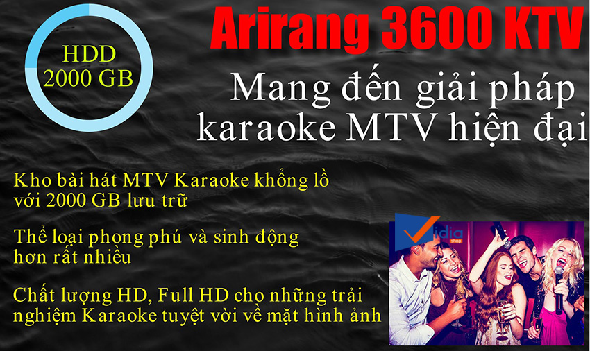 Đầu Hát Karaoke AR - 3600KTV Đang Là Sản Phẩm Hot Trong Năm 2017