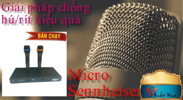 [Giải Pháp] Chống Hú/Rít Hiệu Quả Với Micro Không Dây Sennheiser EM-3732