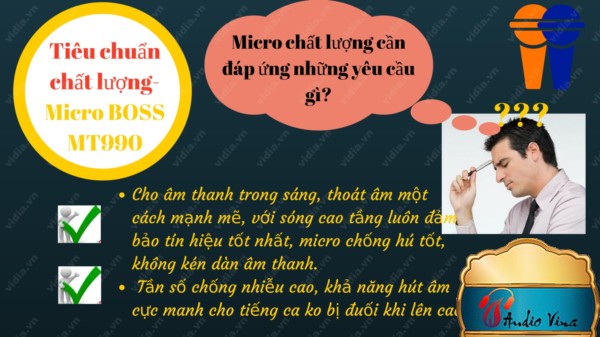 Khám Phá Khả Năng Hoạt Động Của Micro Cao Cấp MT 990