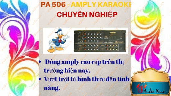 PA 506- AMPLY KARAOKE CHUYÊN NGHIỆP