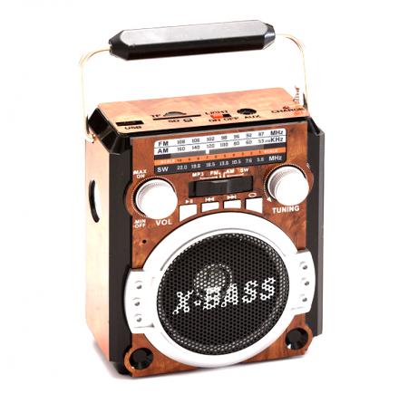 Radio 4 Băng Tần AM/FM/SW1/SW2 – Loa toàn dải 4 inch, công suất 5W CO-CQ đầy đủ