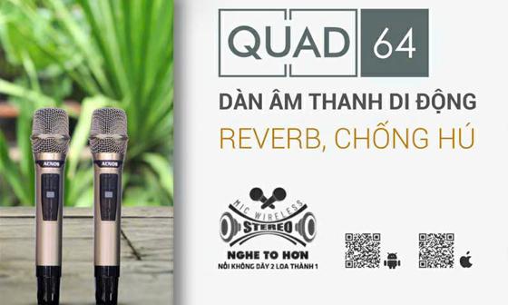 Review Loa ACNOS QUAD 64: Loa Karaoke Xách Tay Cao Cấp Cho Trải Nghiệm Âm Thanh Tuyệt Vời