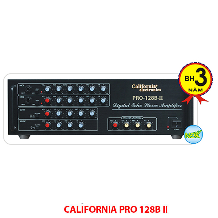 Những tính năng vượt trội của Amply California Pro 128B II