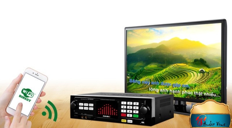 PARAMAX LS series Đầu karaoke được trang bị kết nối Wi-Fi-Direct đầu tiên tại Việt Nam