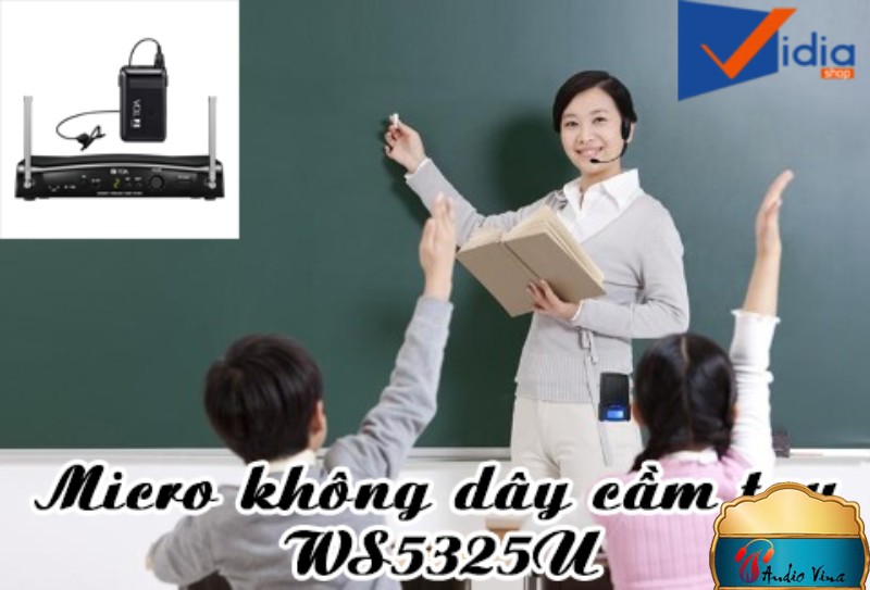 Bộ Thu Và Phát Micro Không Dây WS-5325U Chuyên Dụng Loại Cao Cấp