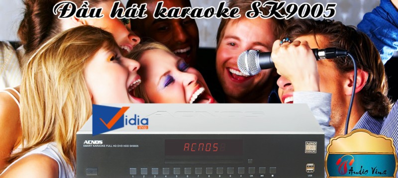 Đầu Hát Karaoke Hiện Đại Trên Thị Trường Hiện Nay ACNOS SK9005