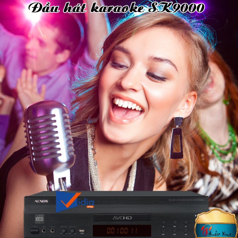 Đầu Karaoke ACNOS Bán Tại HCM SK9000 Full HD Đỉnh Cao