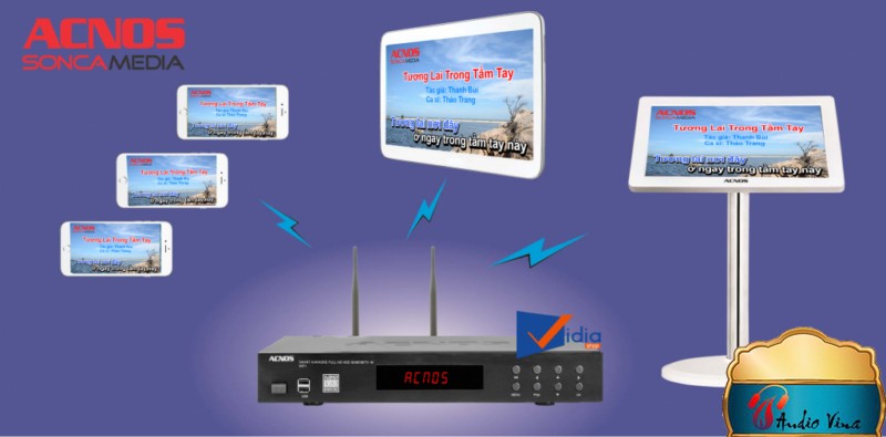 Đầu Karaoke Chuyên Nghiệp SK8910KTV-W  Cao Cấp