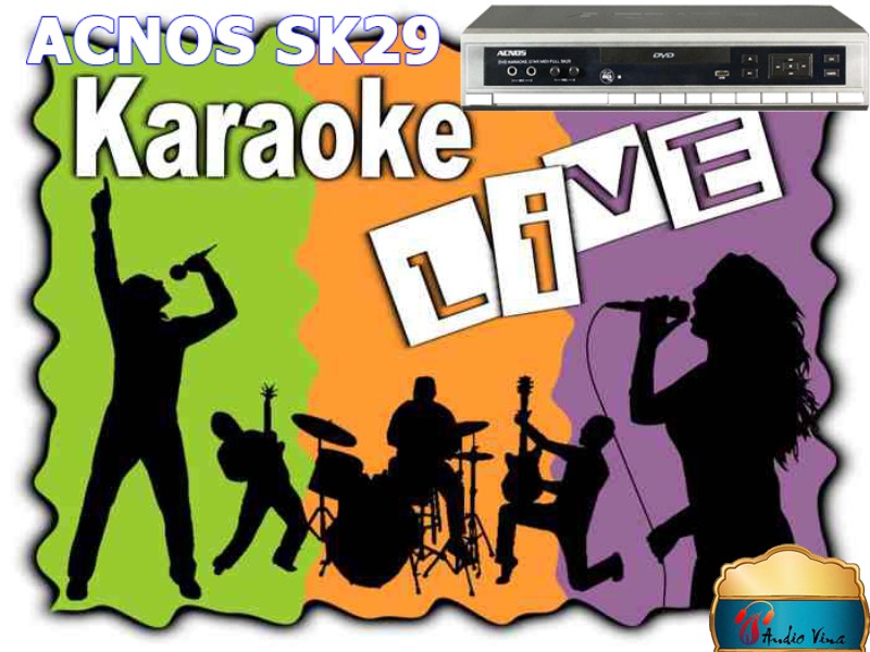 Đầu Karaoke Đời Mới ACNOS SK29 Chuyên Nghiệp