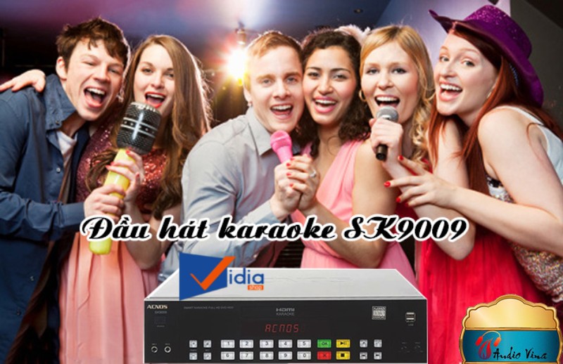 Đầu Karaoke VIDIA ACNOS SK9009 Sự Khác Biệt Được Thể Hiện Rõ