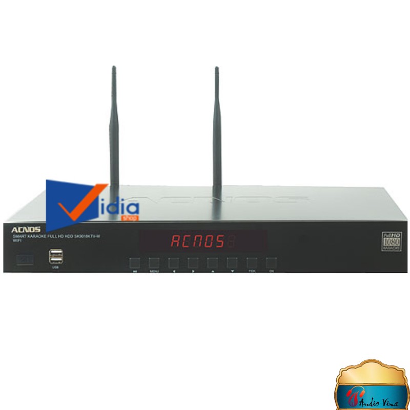 Đầu Karaoke Wifi ACNOS SK9018KTV-W Kết Nối Thiết Bị Thông Minh Nhanh Chóng