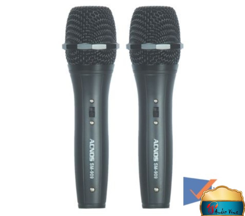 Dòng Micro Karaoke Có Dây Giá Rẻ ACNOS SM-909 Thương Hiệu Hiện Nay