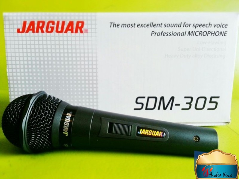 Micro Có Dây Hát Karaoke JARGUAR SDM-305 Chất Lượng Tốt Giá Cạnh Tranh