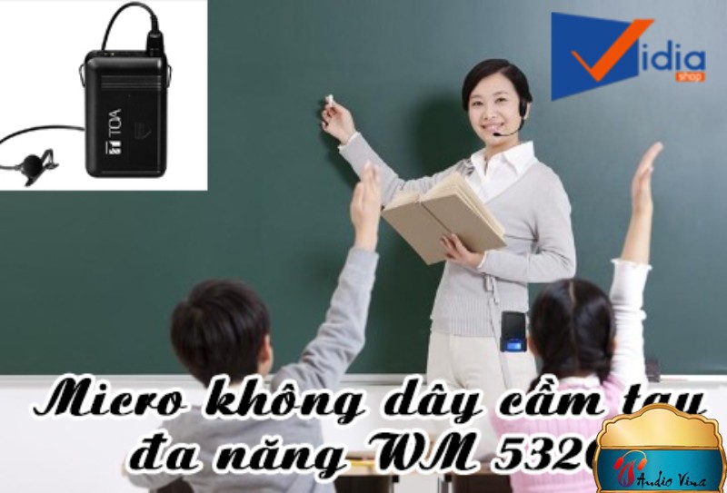 Micro Không Dây Cài Áo WM-5320 Công Nghệ Đỉnh Cao Của Chất Lượng