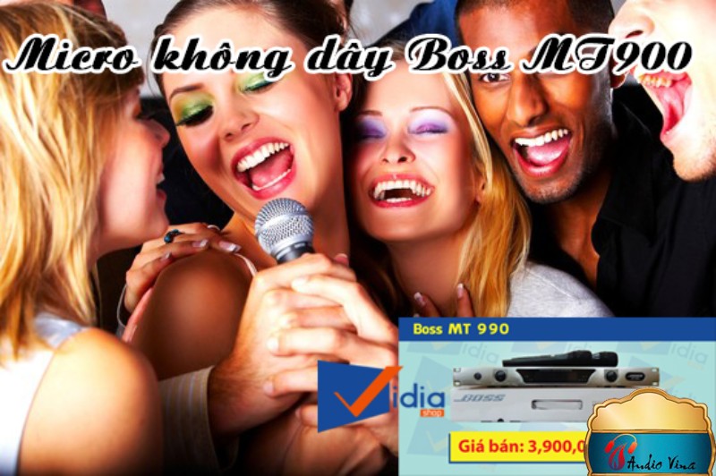 Micro Không Dây Chính Hãng BOSS MT-990 Thương Hiệu Cho Bạn