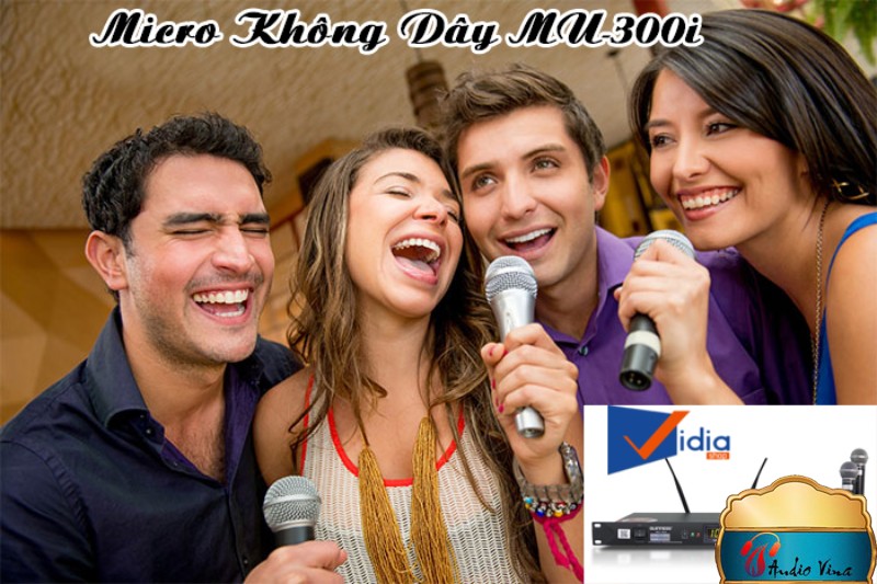 Micro Không Dây Chính Hãng MU-300i Chất Lượng Vượt Trội Giá Hợp Lý