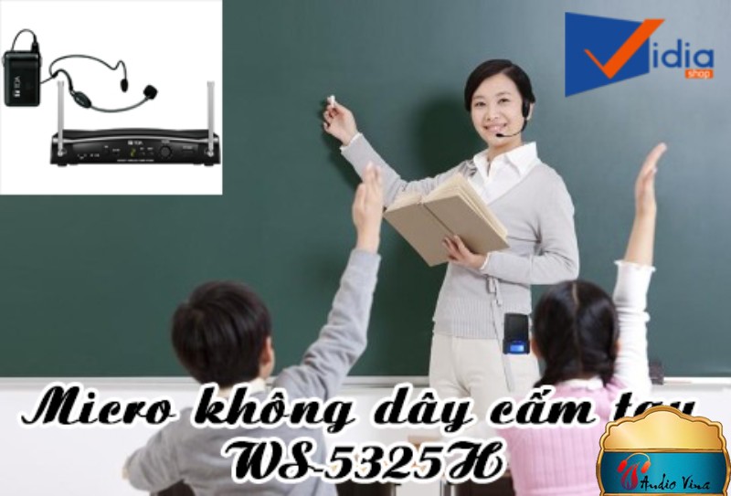 Micro Không Dây Chuyên Nghiệp WS-5325H Thích Hợp Cho Âm Thanh Sân Khấu