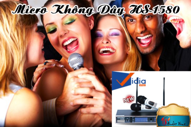 Micro Không Dây Loại Tốt Wave HS-1580 Chất Lượng Cao Giá Hợp Lý