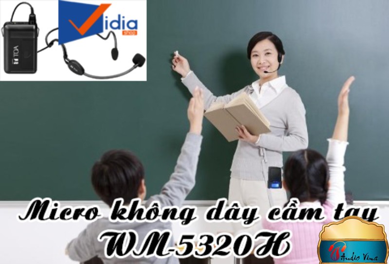 Micro Không Dây Tầm Trung WM-5320H Tinh Tế Nhỏ Gọn Chất Lượng Vượt Trội