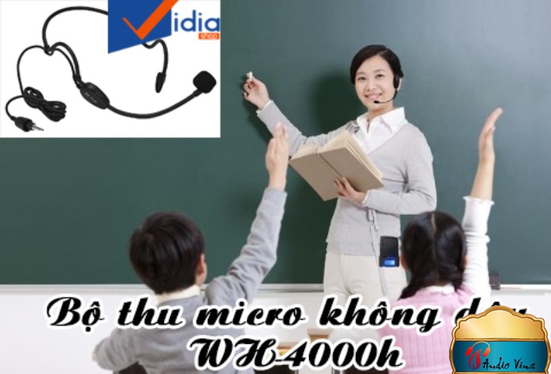 Micro Thuyết Trình Đa Năng WH-4000H Gọn Nhẹ Đa Năng Dễ Sử Dụng