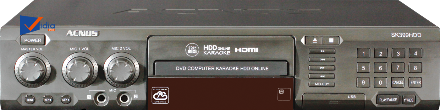 SK399HDD Đầu Karaoke Tại VIDIA SỰ Chuyên Nghiệp Lên Tiếng