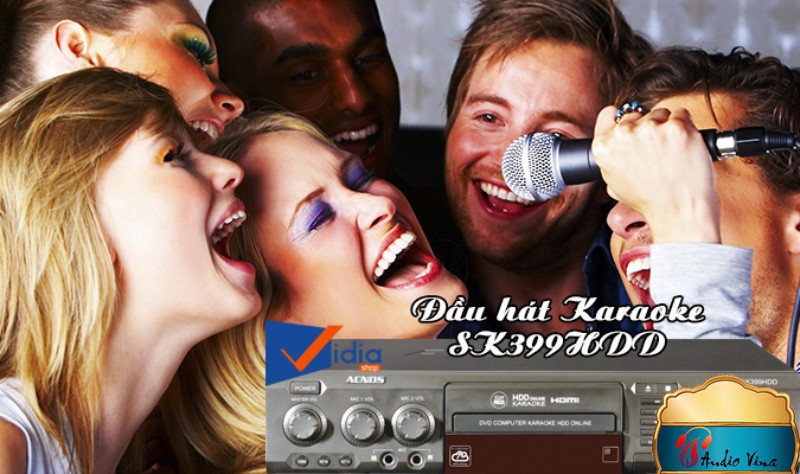 SK399HDD Đầu Karaoke Tại VIDIA