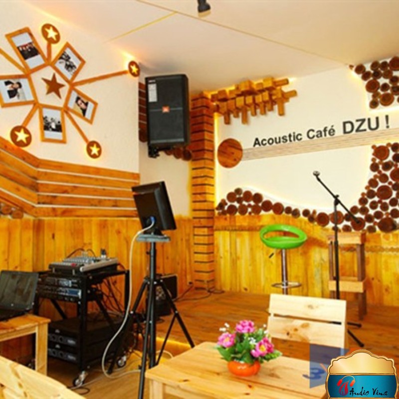 Đi dây dẫn hợp lý, phù hợp và nên có những phụ kiện cần thiết cho một quán cafe acoustic