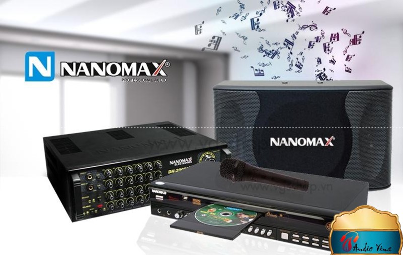 Amply Nanomax sự lựa chọn hoàn hảo cho dàn karaoke giá rẻ nhà bạn