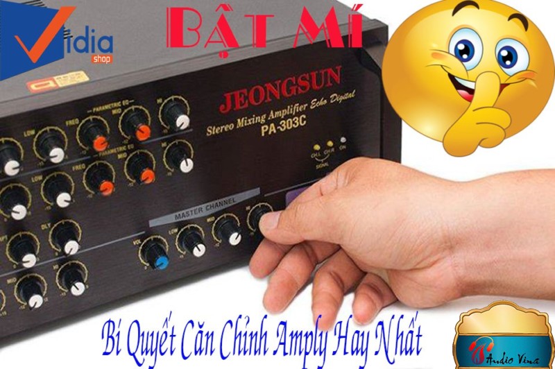 chỉnh amply Karaoke