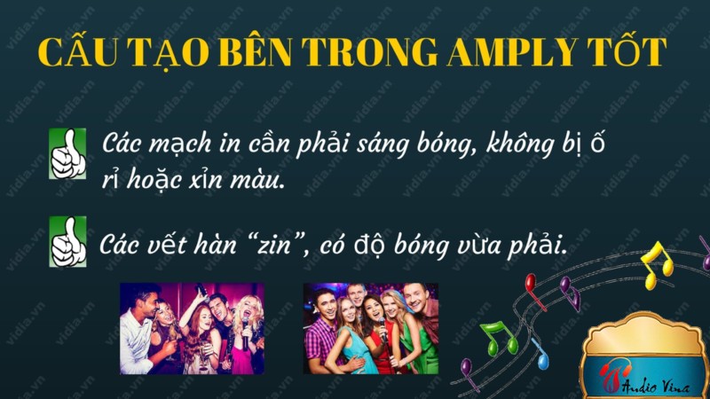  Xem xét hình thức bên trong ampli