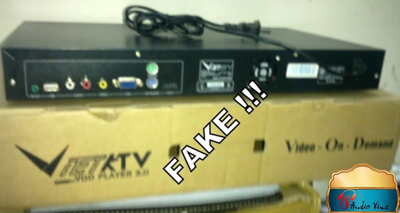 đầu karaoke việt ktv hàng fake