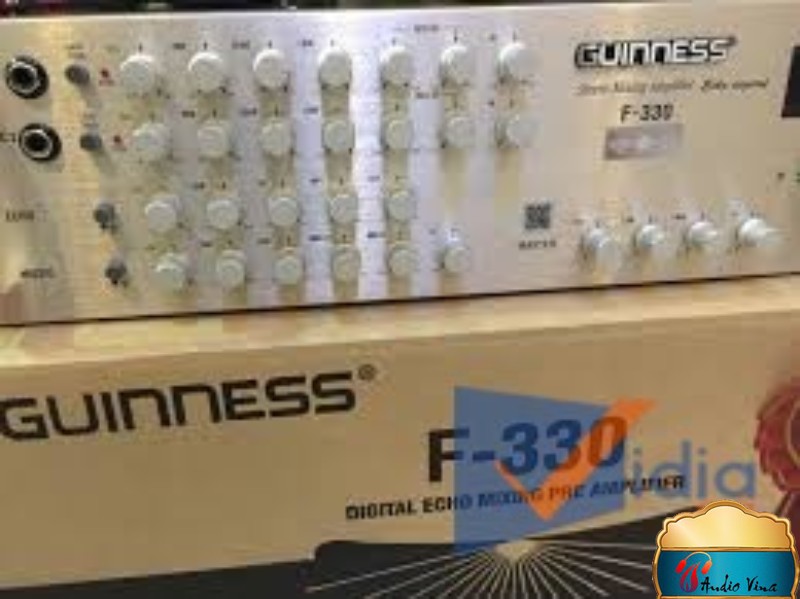  chức năng trộn âm Amply Mixer Guinness F-330 