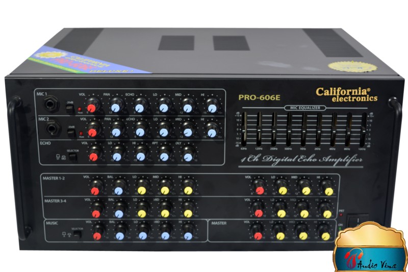 Ampli Karaoke Chất Lượng Và Mới Nhất Của Hãng California 