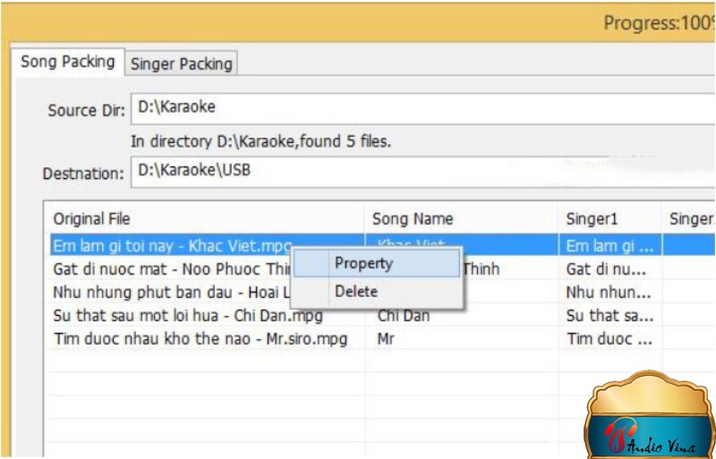 Update Danh Sách Bài Hát Cho Đầu Hát Karaoke Vietktv Bằng USB