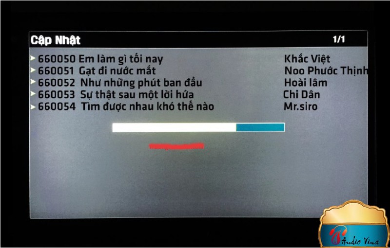 Update Danh Sách Bài Hát Cho Đầu Hát Karaoke Vietktv Bằng USB