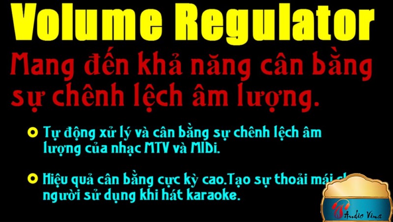 Volume Regulator thiết bị cân bằng âm lượng cho đầu hát karaoke 